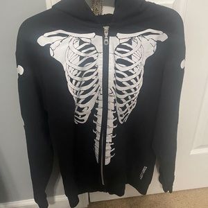 Skeleton jacket y2k